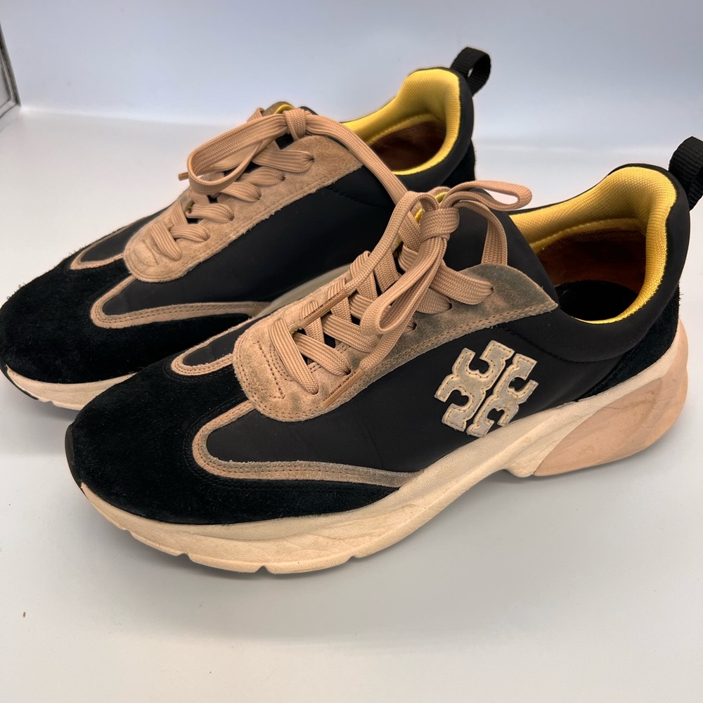 Tory Burch Women's Good Luck trainer Sneaker - Picture 3 of 11
